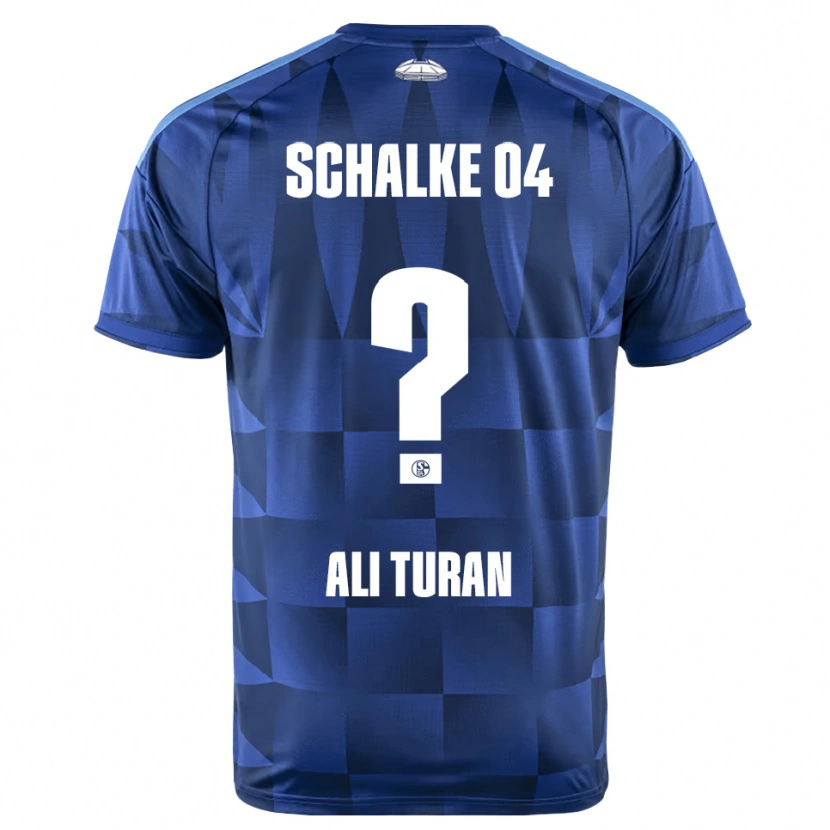 Danxen Børn Miran Ali Turan #0 Mørkeblå Gul Hvid Hjemmebane Spillertrøjer 2026/27 Trøje T-Shirt