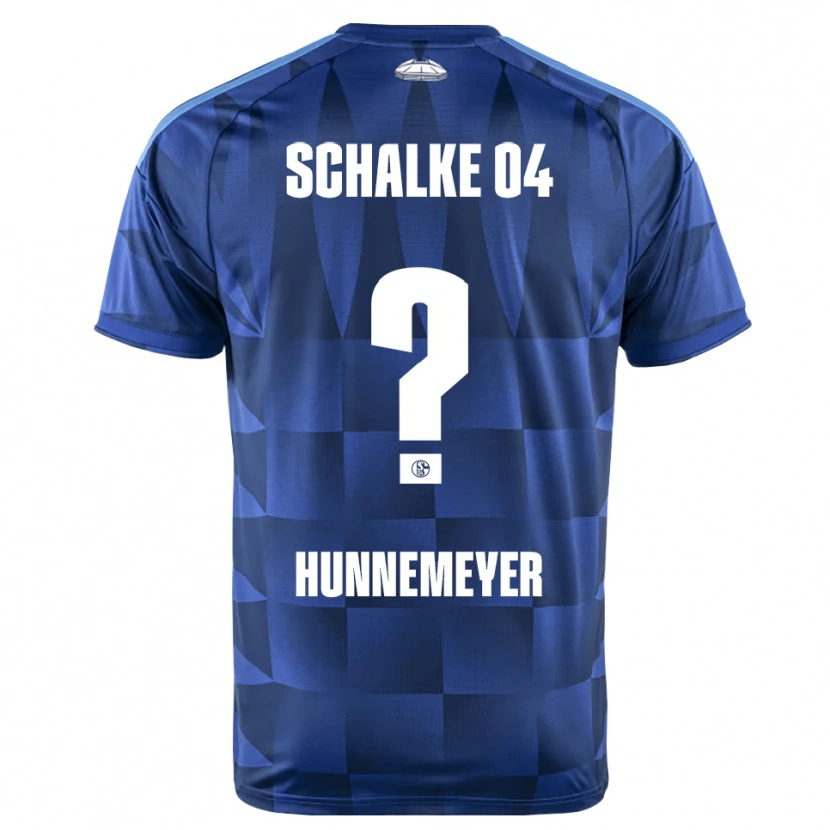 Danxen Børn Maja Hünnemeyer #0 Mørkeblå Gul Hvid Hjemmebane Spillertrøjer 2026/27 Trøje T-Shirt