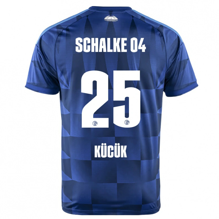 Danxen Børn Yüksel Kücük #25 Mørkeblå Gul Hvid Hjemmebane Spillertrøjer 2026/27 Trøje T-Shirt