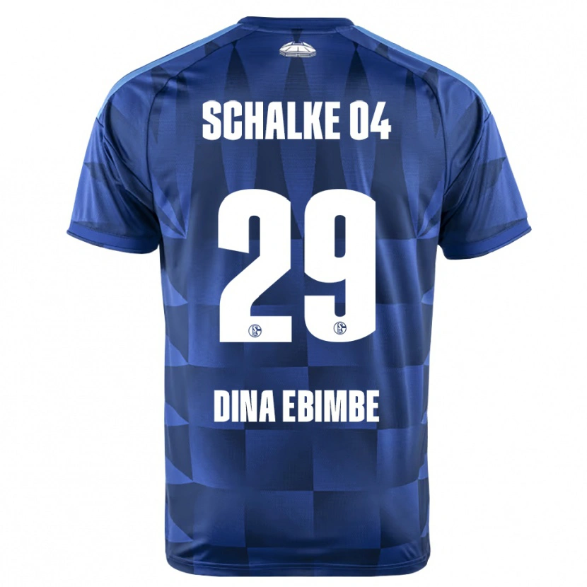 Danxen Børn Junior Dina Ebimbe #29 Mørkeblå Gul Hvid Hjemmebane Spillertrøjer 2026/27 Trøje T-Shirt