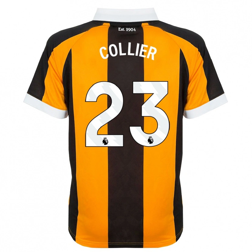 Danxen Børn Holly Johnson-Collier #23 Orange Sort Hvid Hjemmebane Spillertrøjer 2026/27 Trøje T-Shirt