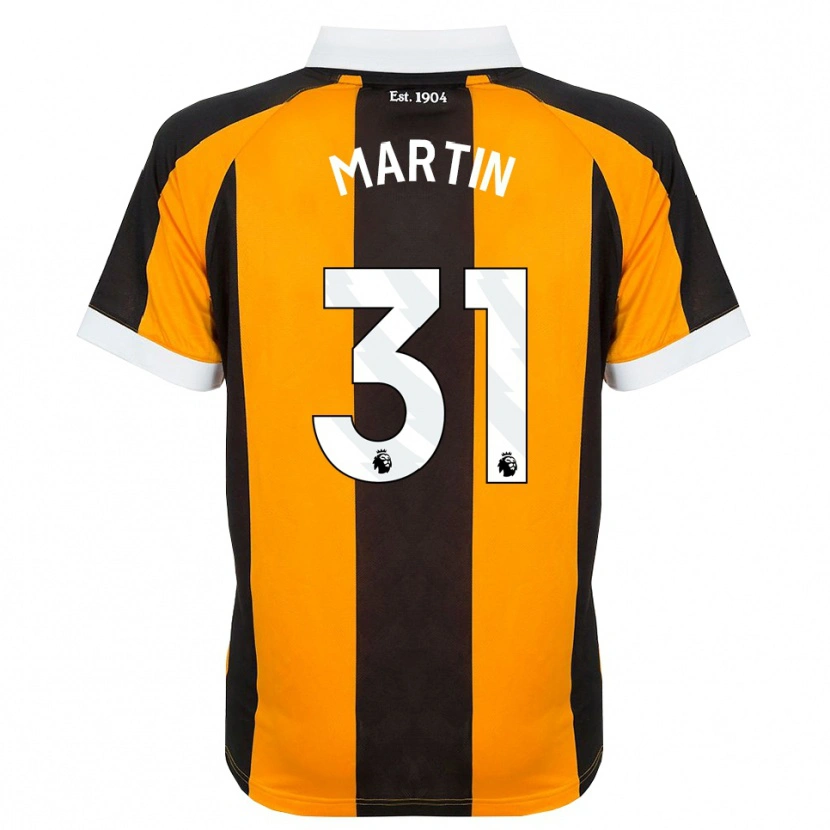 Danxen Børn Faith Martin #31 Orange Sort Hvid Hjemmebane Spillertrøjer 2026/27 Trøje T-Shirt