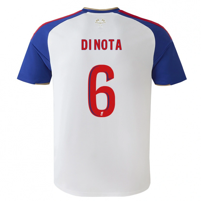 Danxen Børn Lylian Di Nota #6 Kongeblå Rød Hvid Hjemmebane Spillertrøjer 2026/27 Trøje T-Shirt