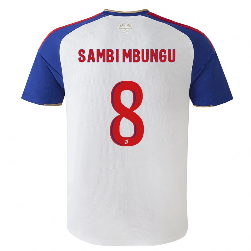 Danxen Børn Cluver Sambi Mbungu #8 Kongeblå Rød Hvid Hjemmebane Spillertrøjer 2026/27 Trøje T-Shirt