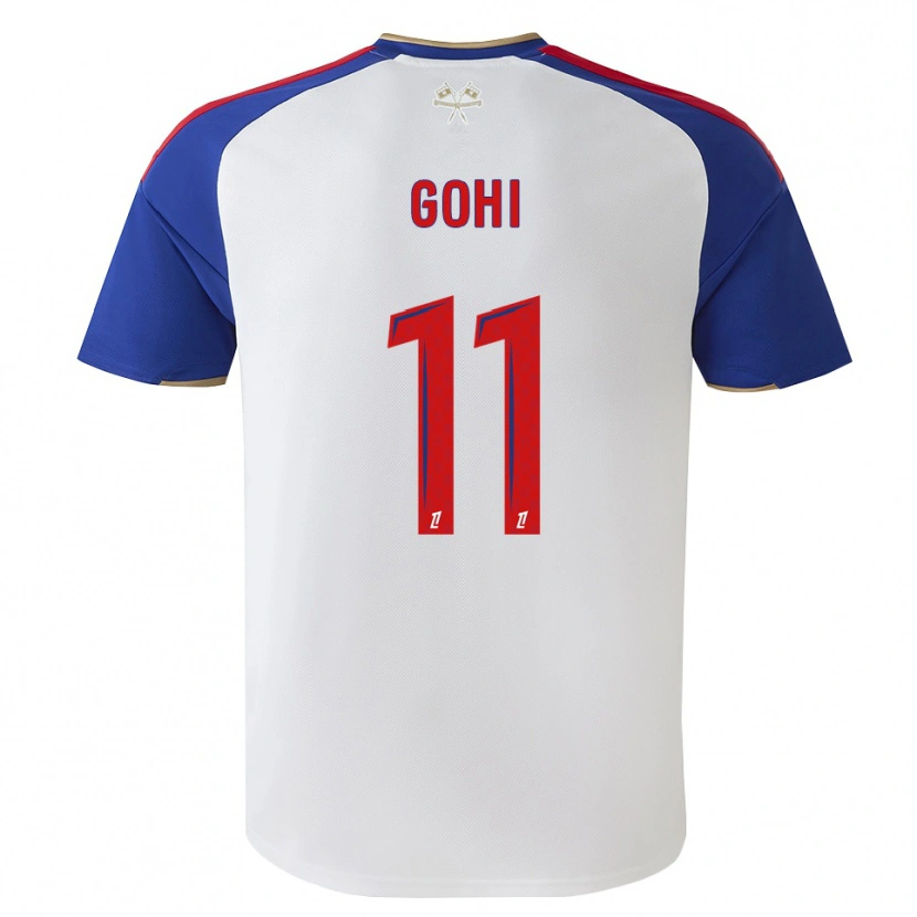 Danxen Børn Gnadou Gohi #11 Kongeblå Rød Hvid Hjemmebane Spillertrøjer 2026/27 Trøje T-Shirt