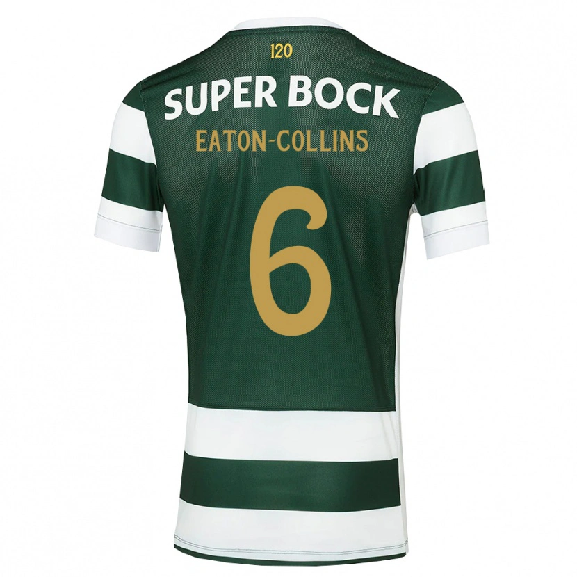 Danxen Børn Georgia Eaton-Collins #6 Mørkskifergrå Hvid Hjemmebane Spillertrøjer 2026/27 Trøje T-Shirt