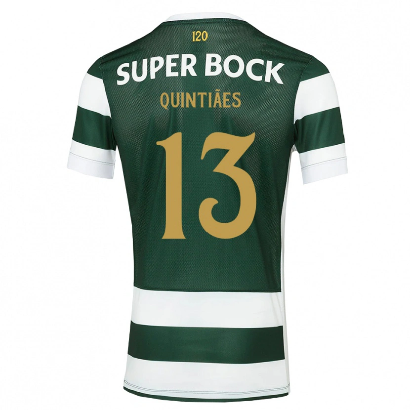 Danxen Børn Rodrigo Quintiães #13 Mørkskifergrå Hvid Hjemmebane Spillertrøjer 2026/27 Trøje T-Shirt