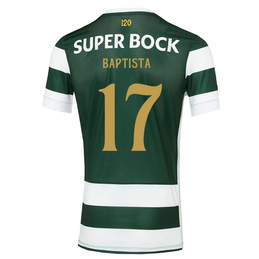 Danxen Børn Brandão Baptista #17 Mørkskifergrå Hvid Hjemmebane Spillertrøjer 2026/27 Trøje T-Shirt