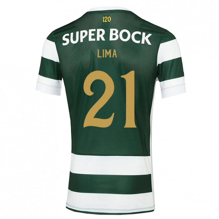 Danxen Børn Pedro Lima #21 Mørkskifergrå Hvid Hjemmebane Spillertrøjer 2026/27 Trøje T-Shirt