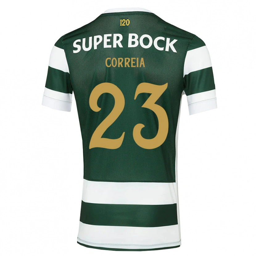 Danxen Børn Duarte Correia #23 Mørkskifergrå Hvid Hjemmebane Spillertrøjer 2026/27 Trøje T-Shirt