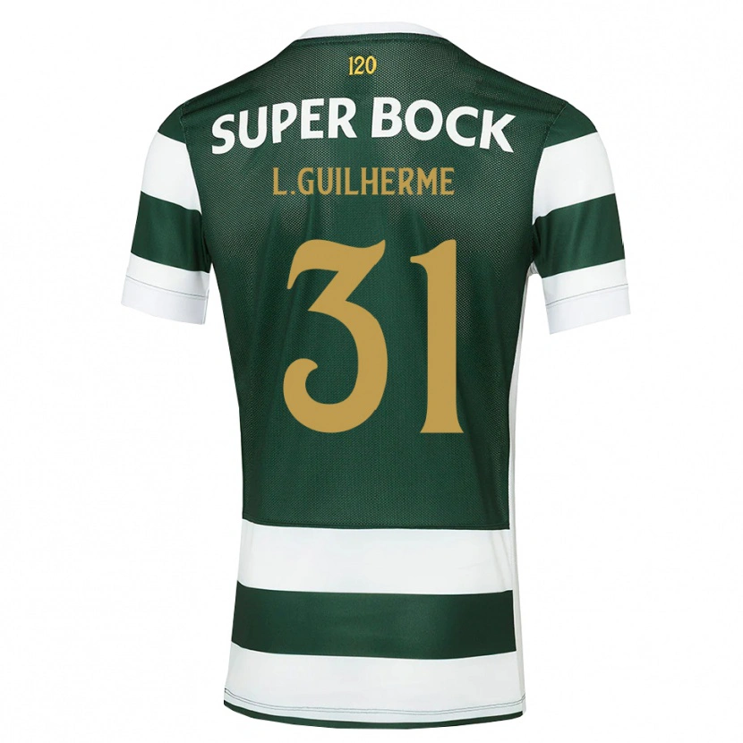 Danxen Børn Luís Guilherme #31 Mørkskifergrå Hvid Hjemmebane Spillertrøjer 2026/27 Trøje T-Shirt