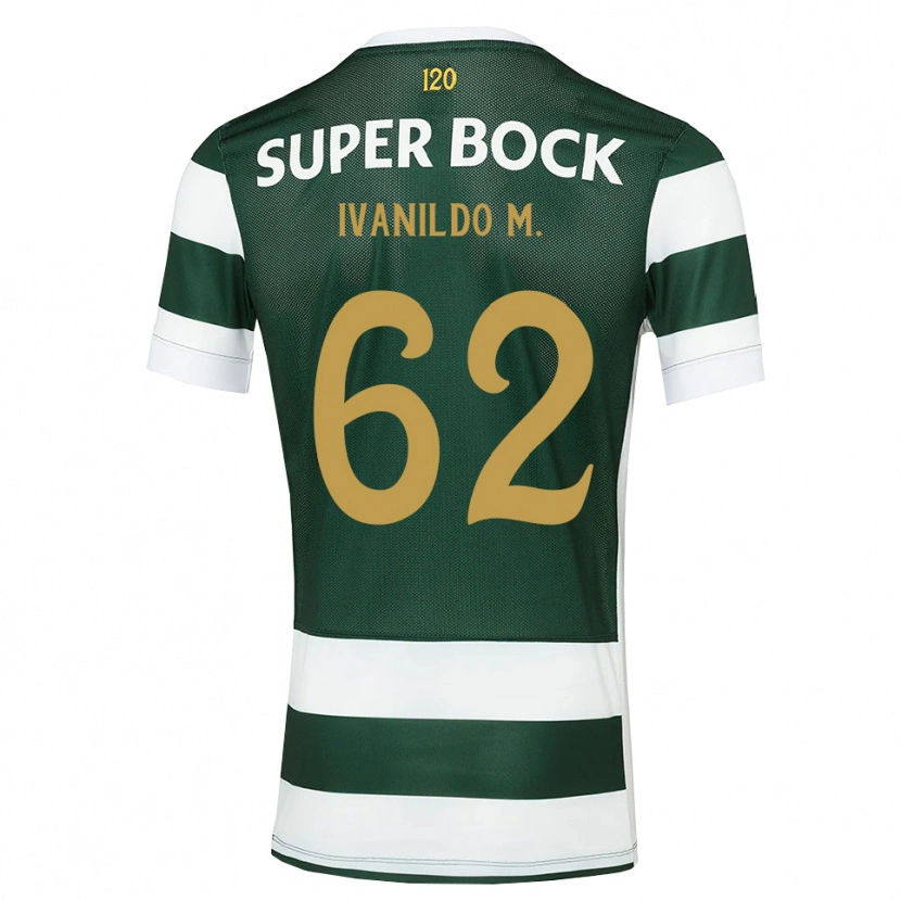 Danxen Børn Ivanildo Da Silva Mendes #62 Mørkskifergrå Hvid Hjemmebane Spillertrøjer 2026/27 Trøje T-Shirt