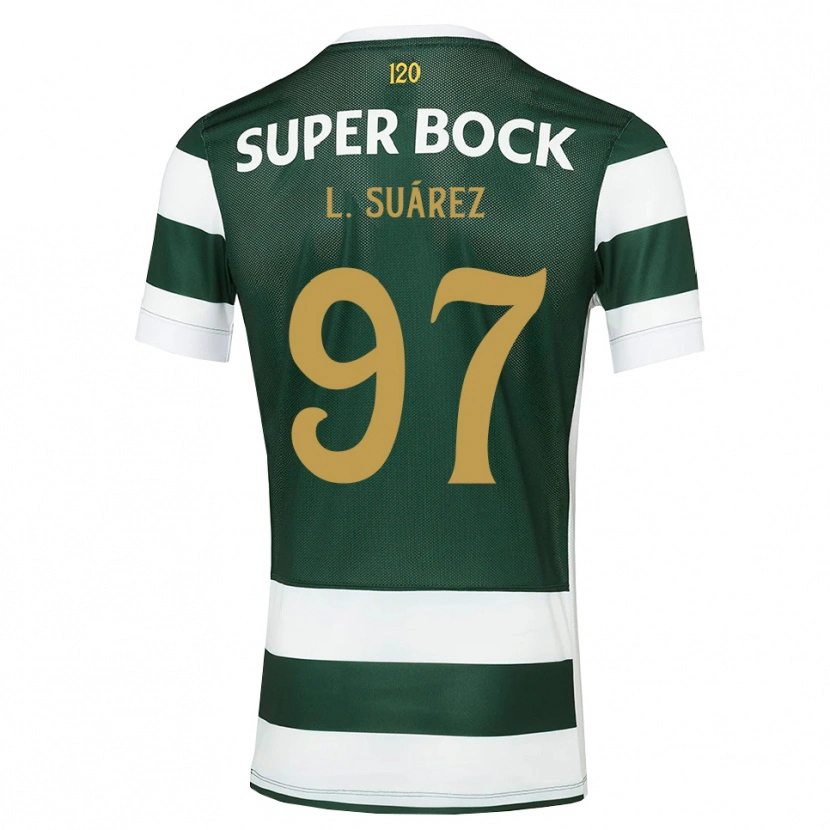 Danxen Børn Luis Suárez #97 Mørkskifergrå Hvid Hjemmebane Spillertrøjer 2026/27 Trøje T-Shirt