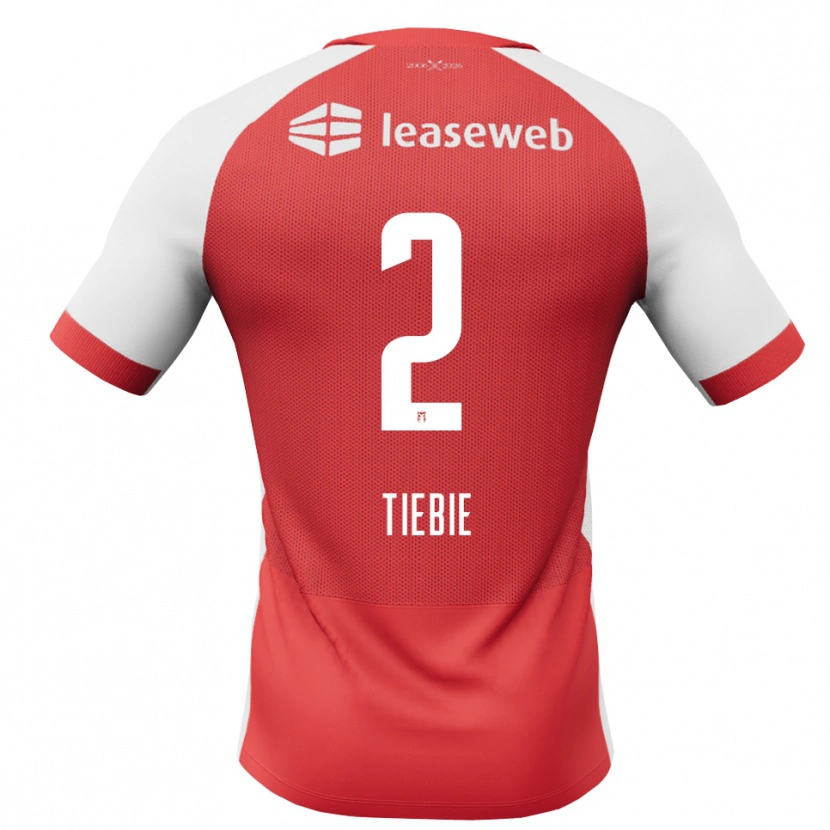 Danxen Børn Job Tiebie #2 Rød Hvid Sort Hjemmebane Spillertrøjer 2026/27 Trøje T-Shirt