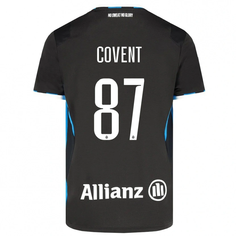 Danxen Børn Jorijn Covent #87 Sort Rød Blå Hjemmebane Spillertrøjer 2026/27 Trøje T-Shirt