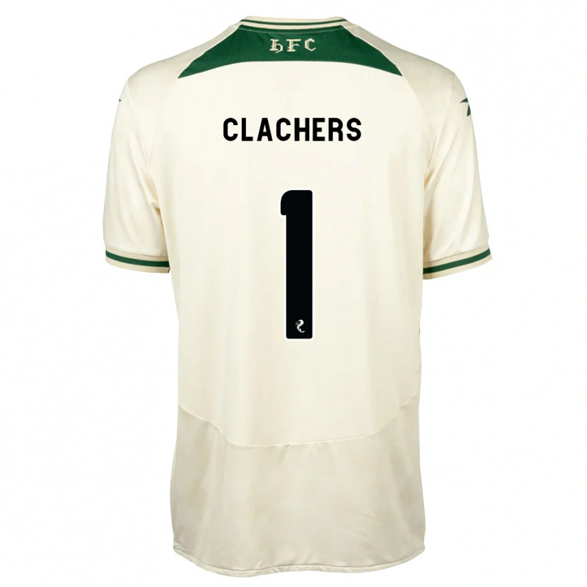 Danxen Børn Erin Clachers #1 Hvid Skovgrøn Udebane Spillertrøjer 2026/27 Trøje T-Shirt