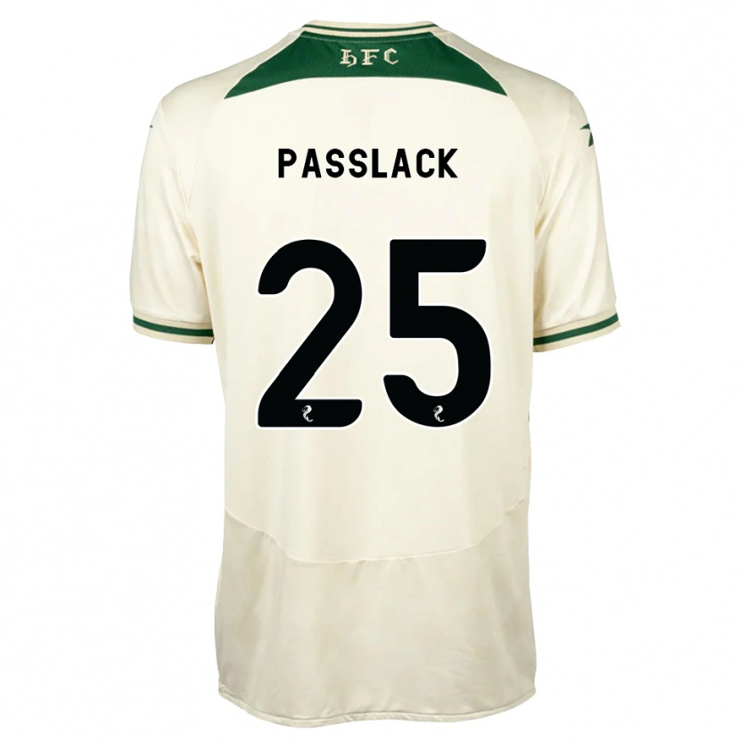 Danxen Børn Felix Passlack #25 Hvid Skovgrøn Udebane Spillertrøjer 2026/27 Trøje T-Shirt