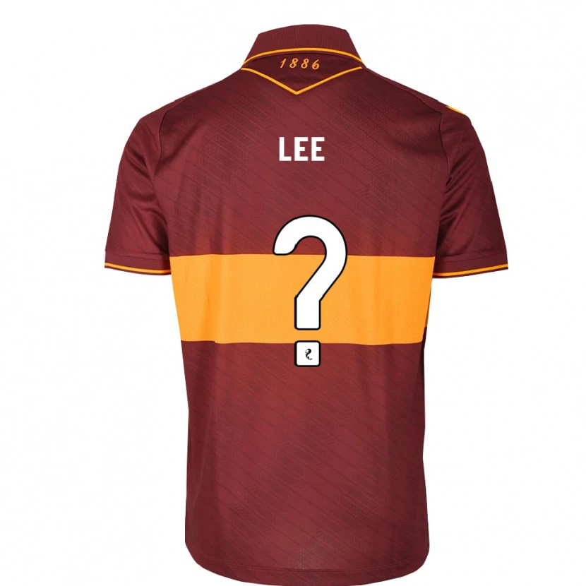 Danxen Børn Leo Lee #0 Orange Maron Udebane Spillertrøjer 2026/27 Trøje T-Shirt