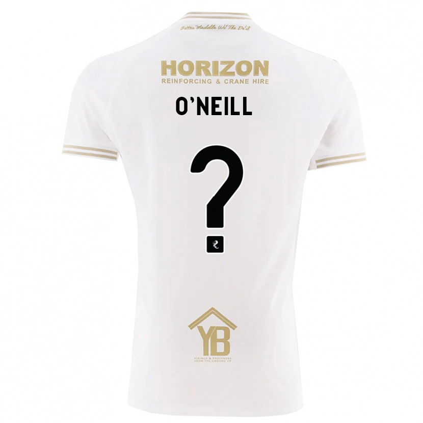 Danxen Børn Robyn O'neill #0 Hvede Hvid Udebane Spillertrøjer 2026/27 Trøje T-Shirt