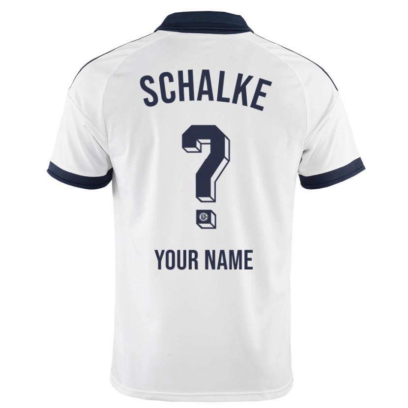 Danxen Børn Dit Navn #0 Sort Hvid Udebane Spillertrøjer 2026/27 Trøje T-Shirt