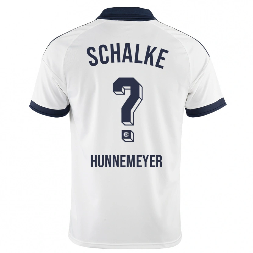 Danxen Børn Maja Hünnemeyer #0 Sort Hvid Udebane Spillertrøjer 2026/27 Trøje T-Shirt