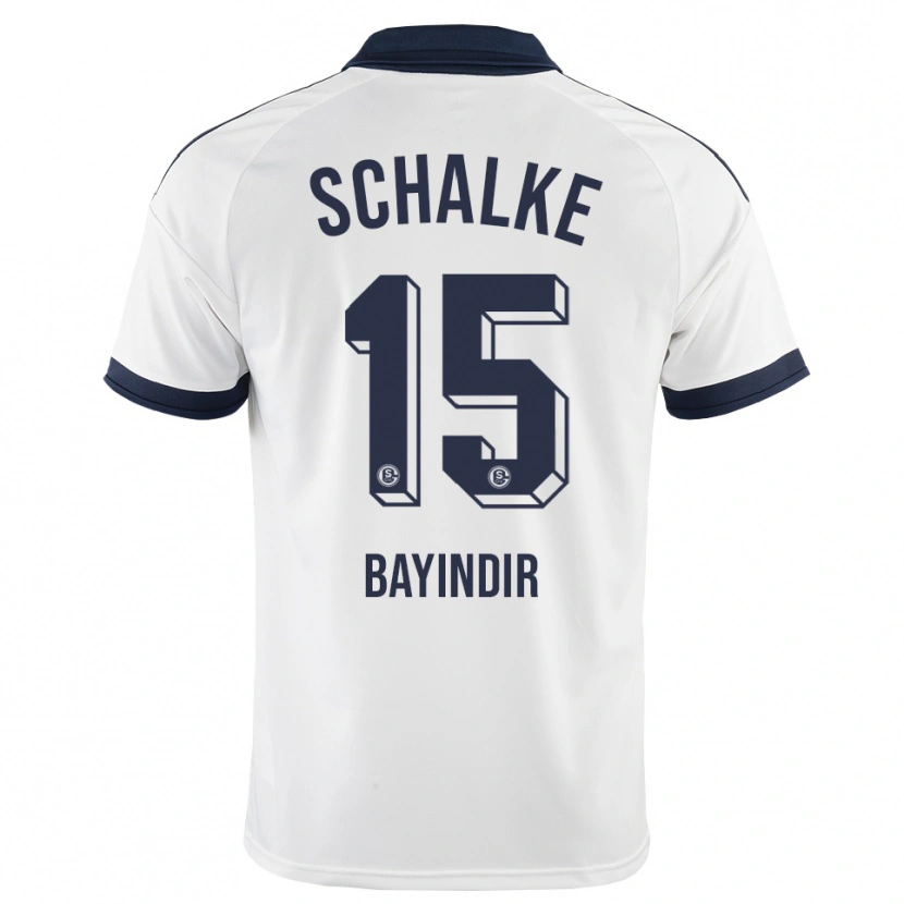 Danxen Børn Aris Bayindir #15 Sort Hvid Udebane Spillertrøjer 2026/27 Trøje T-Shirt