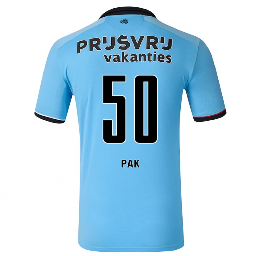 Danxen Børn Sam Pak #50 Dybhimmelblå Sort Rød Udebane Spillertrøjer 2026/27 Trøje T-Shirt