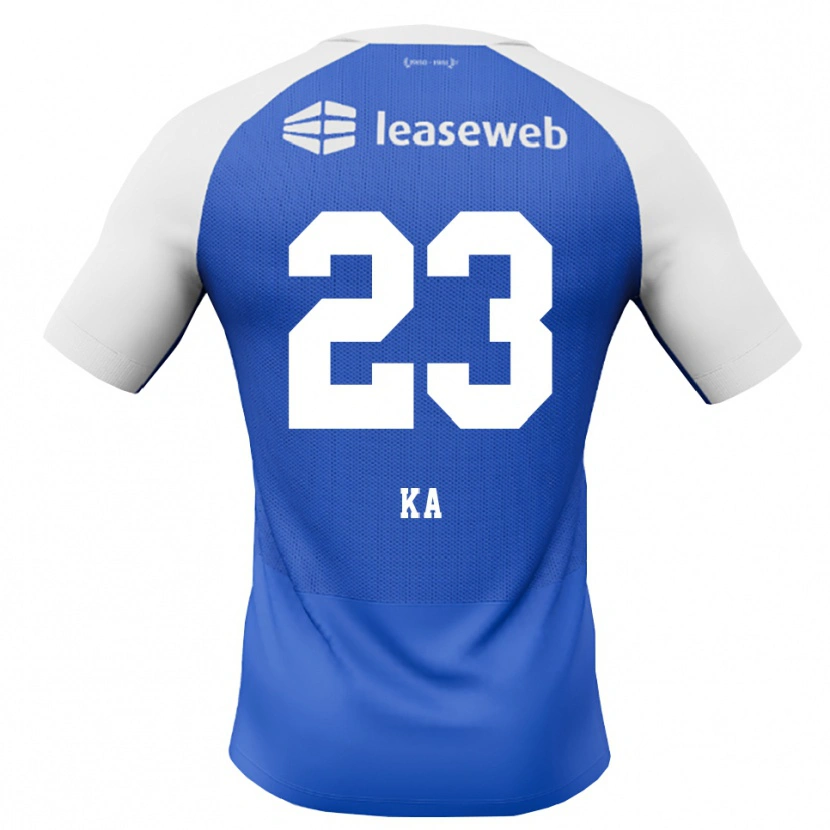 Danxen Børn Ismail Ka #23 Jægerblå Rød Hvid Udebane Spillertrøjer 2026/27 Trøje T-Shirt