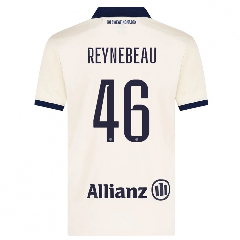 Danxen Børn Clementine Reynebeau #46 Beige Sort Udebane Spillertrøjer 2026/27 Trøje T-Shirt