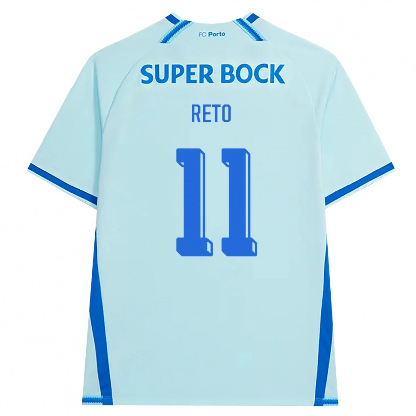 Danxen Børn Alice Reto #11 Lyshimmelblå Blå Tredje Sæt Spillertrøjer 2026/27 Trøje T-Shirt