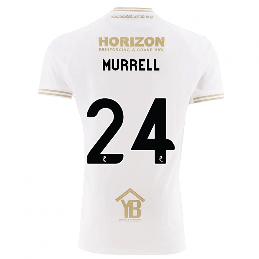 Danxen Mænd Jacob Murrell #24 Hvede Hvid Udebane Spillertrøjer 2026/27 Trøje T-Shirt