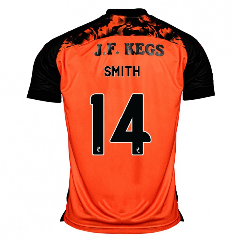 Danxen Mænd Ellis Smith #14 Orange Sort Hvid Hjemmebane Spillertrøjer 2026/27 Trøje T-Shirt