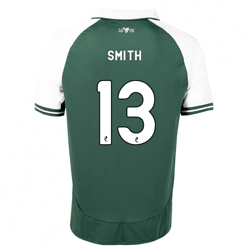 Danxen Mænd Jordan Smith #13 Havgrøn Hvid Hjemmebane Spillertrøjer 2026/27 Trøje T-Shirt
