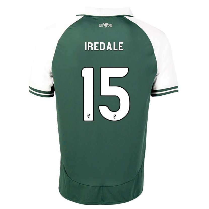 Danxen Mænd Jack Iredale #15 Havgrøn Hvid Hjemmebane Spillertrøjer 2026/27 Trøje T-Shirt
