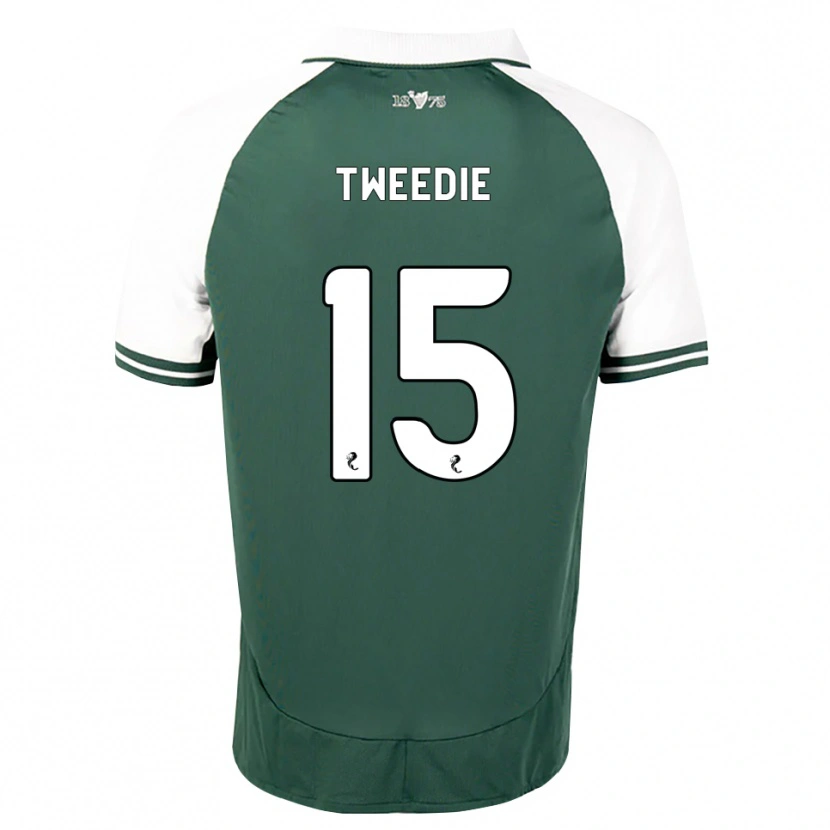 Danxen Mænd Lia Tweedie #15 Havgrøn Hvid Hjemmebane Spillertrøjer 2026/27 Trøje T-Shirt