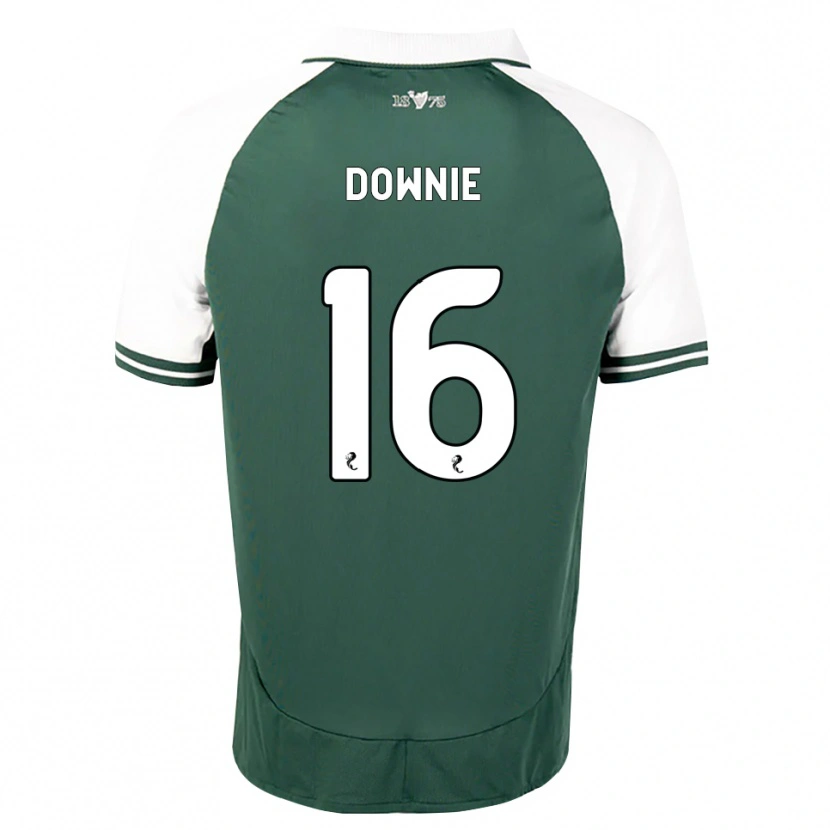 Danxen Mænd Reiss Downie #16 Havgrøn Hvid Hjemmebane Spillertrøjer 2026/27 Trøje T-Shirt