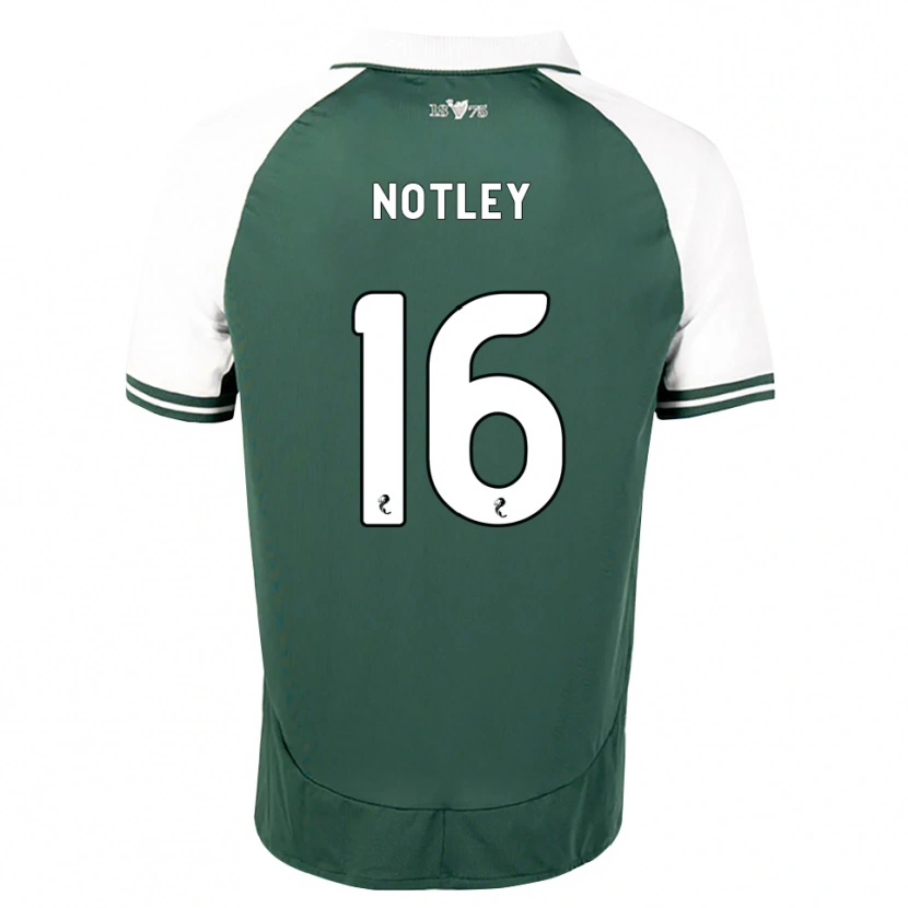 Danxen Mænd Ellis Notley #16 Havgrøn Hvid Hjemmebane Spillertrøjer 2026/27 Trøje T-Shirt
