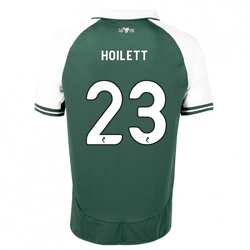 Danxen Mænd Junior Hoilett #23 Havgrøn Hvid Hjemmebane Spillertrøjer 2026/27 Trøje T-Shirt