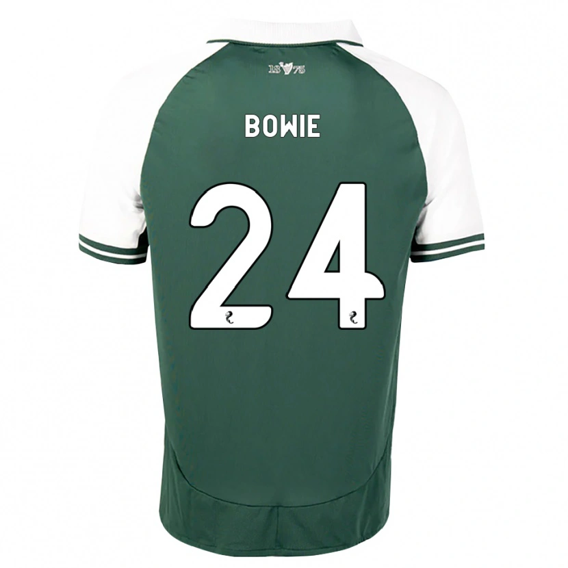Danxen Mænd Tegan Bowie #24 Havgrøn Hvid Hjemmebane Spillertrøjer 2026/27 Trøje T-Shirt