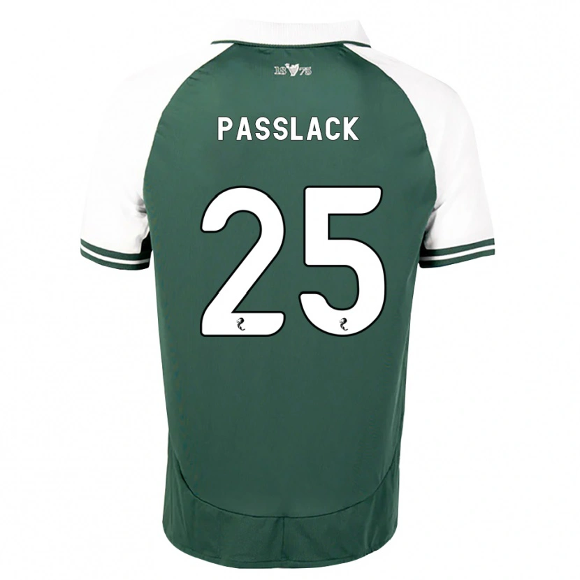 Danxen Mænd Felix Passlack #25 Havgrøn Hvid Hjemmebane Spillertrøjer 2026/27 Trøje T-Shirt