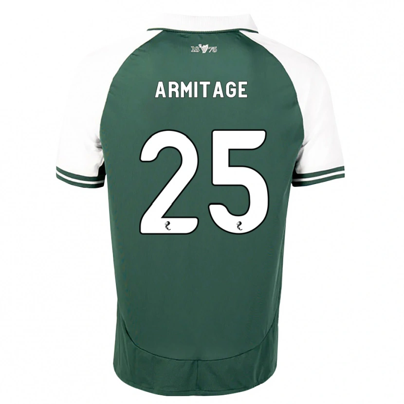 Danxen Mænd Rowena Armitage #25 Havgrøn Hvid Hjemmebane Spillertrøjer 2026/27 Trøje T-Shirt