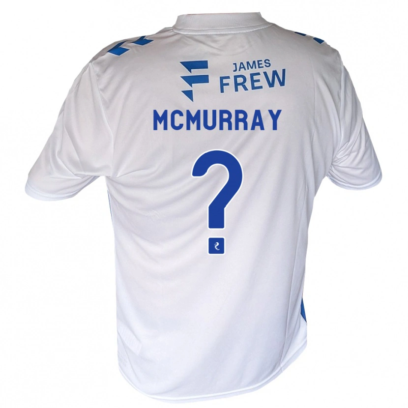 Danxen Mænd Harry Mcmurray #0 Kongeblå Hvid Hjemmebane Spillertrøjer 2026/27 Trøje T-Shirt