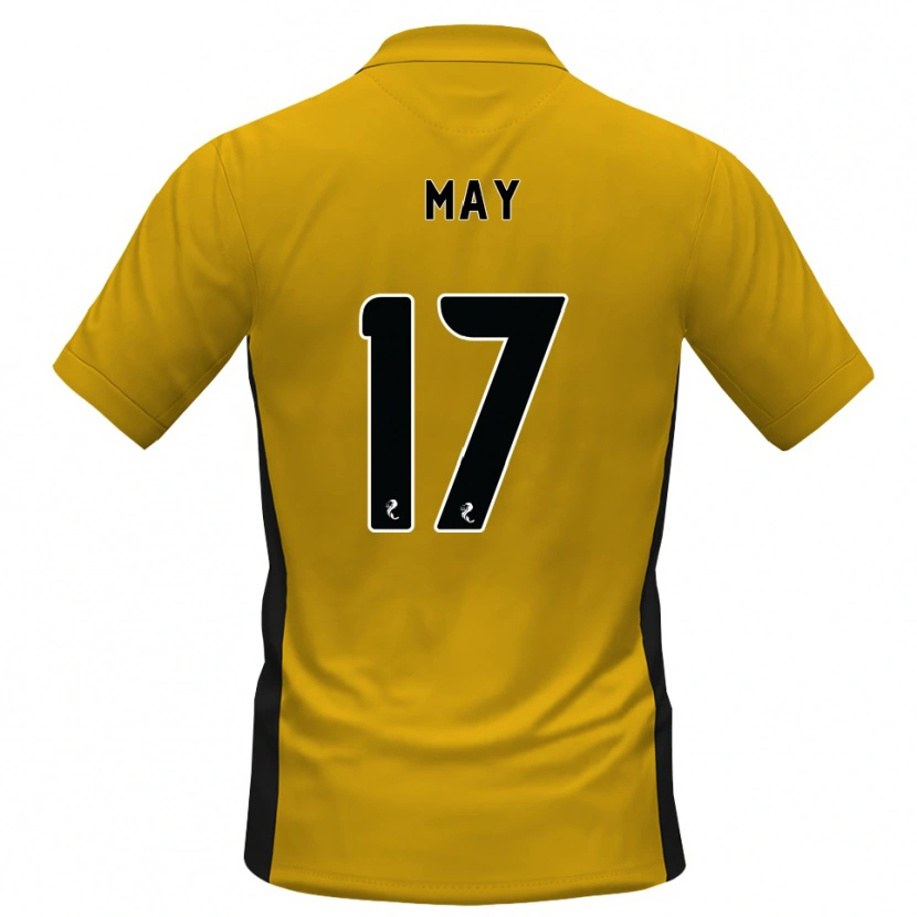 Danxen Mænd Stevie May #17 Orange Sort Hjemmebane Spillertrøjer 2026/27 Trøje T-Shirt