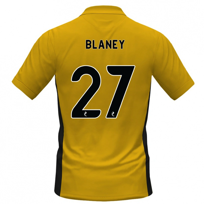 Danxen Mænd Shane Blaney #27 Orange Sort Hjemmebane Spillertrøjer 2026/27 Trøje T-Shirt