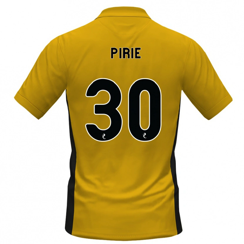 Danxen Mænd Rachel Pirie #30 Orange Sort Hjemmebane Spillertrøjer 2026/27 Trøje T-Shirt