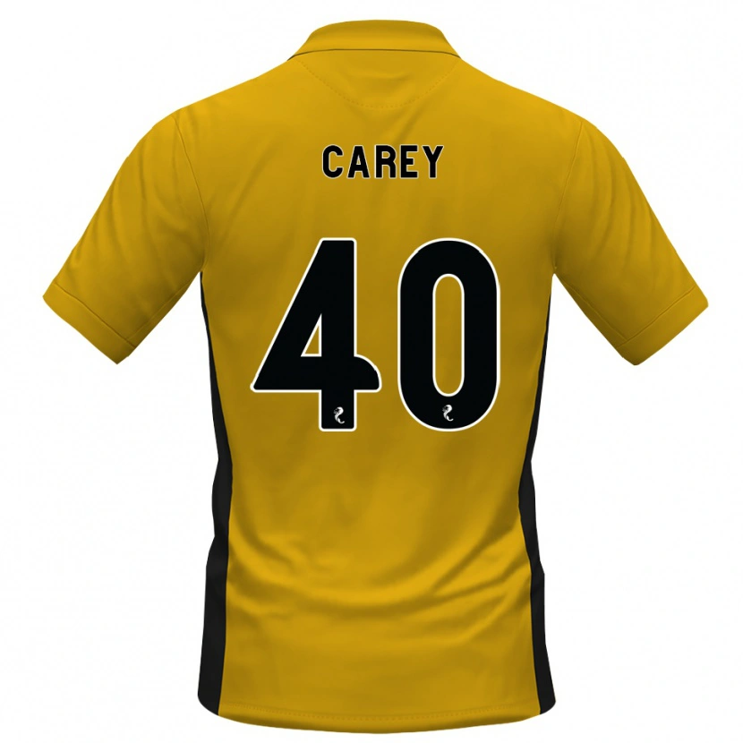 Danxen Mænd Graham Carey #40 Orange Sort Hjemmebane Spillertrøjer 2026/27 Trøje T-Shirt