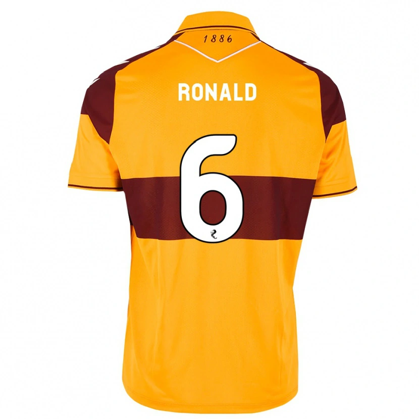 Danxen Mænd Lucy Ronald #6 Maron Orange Hjemmebane Spillertrøjer 2026/27 Trøje T-Shirt