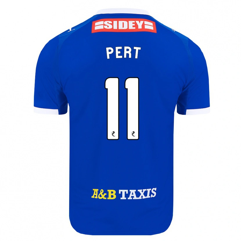 Danxen Mænd Bailey Pert #11 Blå Rød Gul Hjemmebane Spillertrøjer 2026/27 Trøje T-Shirt