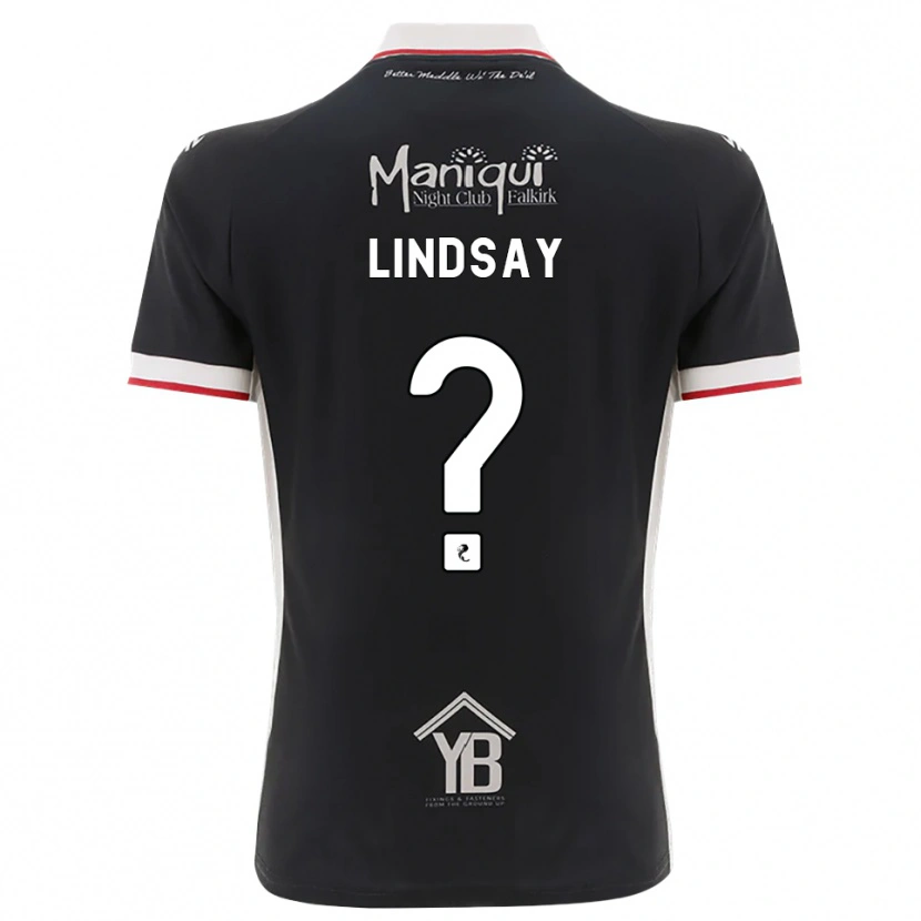 Danxen Mænd Casey Lindsay #0 Sort Hvid Rød Hjemmebane Spillertrøjer 2026/27 Trøje T-Shirt