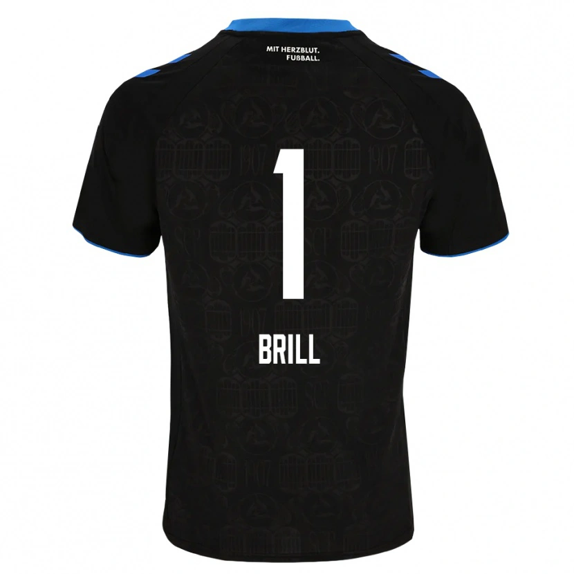 Danxen Mænd Moritz Brill #1 Sort Hvid Rød Hjemmebane Spillertrøjer 2026/27 Trøje T-Shirt